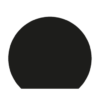 Plaque de sol RONDE COUPE